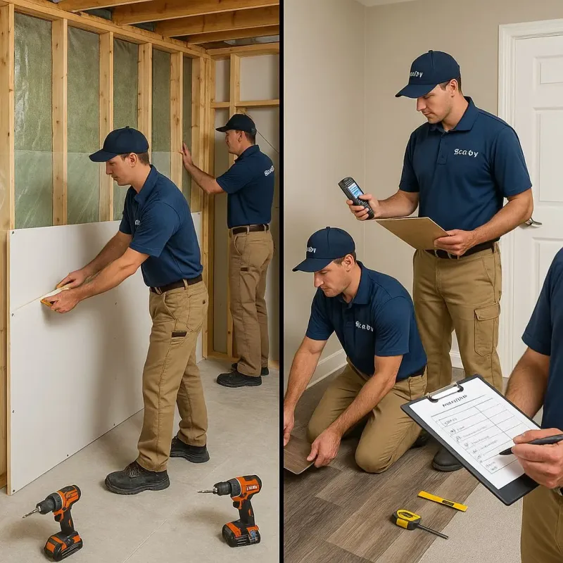 Repairs and Reconstruction process in Oxford, IN